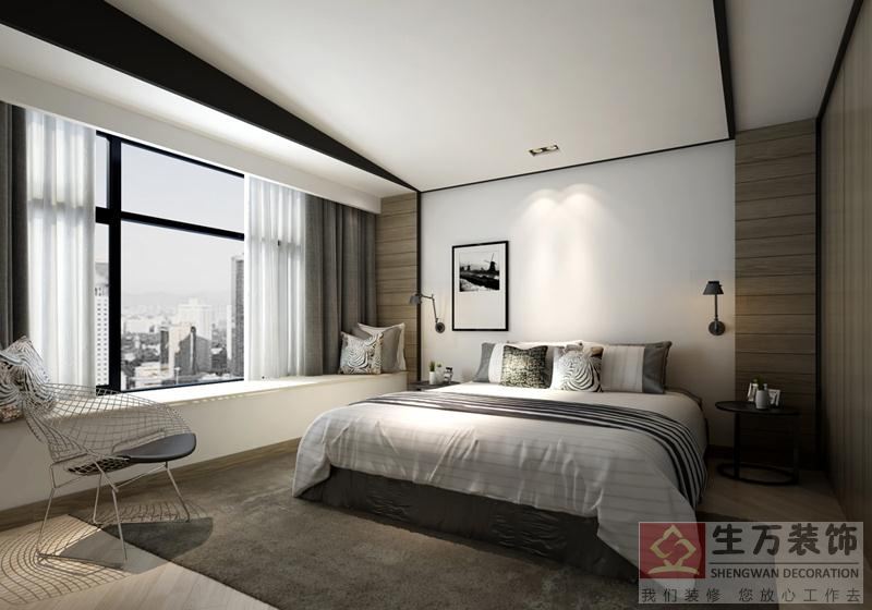 鳳凰城戚小姐豪宅家庭裝修裝飾老人房設(shè)計(jì)施工實(shí)景